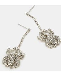 Accessorize - Halloween Spider Drop Earrings - Lyst
