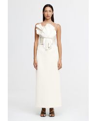 Acler - High-Waisted Midi Skirt - Lyst