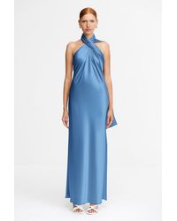Acler Fagan Maxi Dress For in Black | Lyst