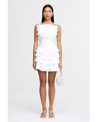 slim fit dress slacks Acler Women's Fixby Mini Dress