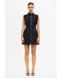 Acler - Acler Structured Mini Dress, Size Au6 - Lyst