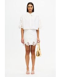Acler - Blairhall Mini Skirt - Lyst