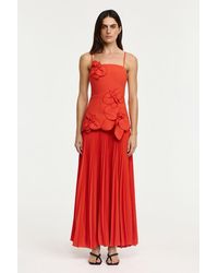 Acler - Avision Maxi Dress By Maxi Dress, Polyester - Lyst