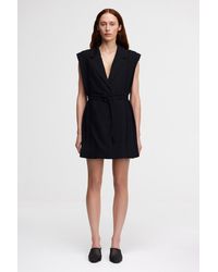 Acler - Sleeveless Vest Mini Dress - Lyst