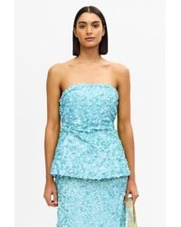 Acler - Pipson Sequin Embellished Top For Au6/Us2 - Lyst