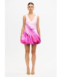 Acler - Acler Structured Mini Dress - Lyst