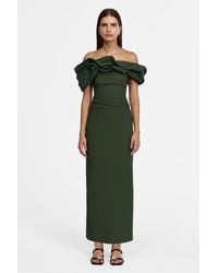 Acler - Off-Shoulder Maxi Dress - Lyst