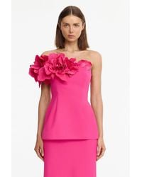 Acler - Frant Top, Strapless Evening Top For - Lyst