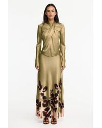 Acler - Brosa Maxi Skirt - Lyst