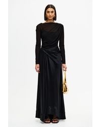 Acler - Long Sleeve Maxi Dress - Lyst