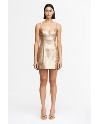 Acler - Bartin Mini Dress For Cotton Polyester Blend - Lyst