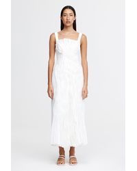 Acler - Fitted Midi Dress - Lyst