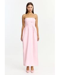 Acler - Kendi Maxi Dress By Maxi Dress, Bonded Woven Fabrication, Bead Embellishment, Formal - Lyst