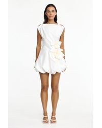 Acler - Mini Dress For Stretch Dupion Fabrication - Lyst
