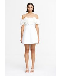 Acler - Trusley Mini Dress For Polyester Cotton Blend - Lyst