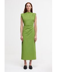 Acler - Bepton Midi Dress - Lyst