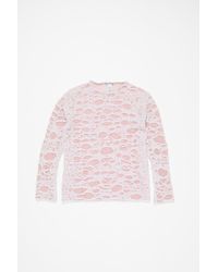 Acne Studios - Layered Knitted Top - Lyst