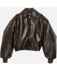 Acne Studios - Coated Bomber Jacket - Lyst