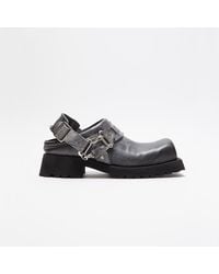 Acne Studios - Leather Buckle Mule - Lyst
