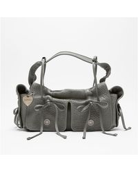 Acne Studios - Multipocket Grained Leather Bag - Lyst