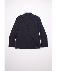 Acne Studios Drifter Suit Jacket in Navy (Blue) for Men | Lyst UK
