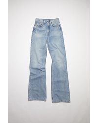 Acne Studios 1990 Trash Bootcut Fit Jeans - Blue