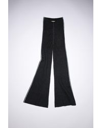 acne studios ribbed trousers