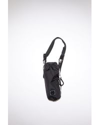 acne sporty bag black