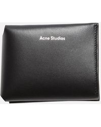 Acne Studios - Leather Trifold Wallet - Lyst