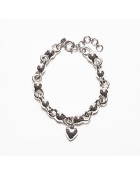 Acne Studios - Heart Charm Necklace - Lyst