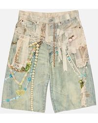Acne Studios - Denim Shorts - Lyst