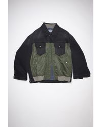 Acne Studios Synthetic Bomber Jackets in Forest Green (Green) | Lyst