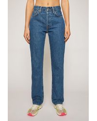 Acne Studios Classic Fit Jeans dark Blue