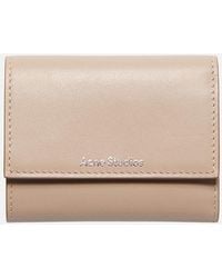 Acne Studios - Trifold Leather Wallet - Lyst