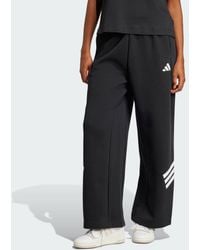 adidas - Future Icons 3-Stripes Open-Hem Tracksuit Bottoms - Lyst