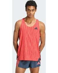 adidas - Adizero Running Tank Top - Lyst