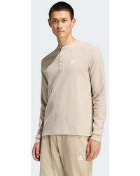 adidas - Trefoil Essentials Long-Sleeve Top - Lyst
