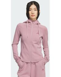 adidas - Slim Knit Jacket - Lyst