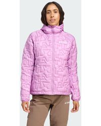 adidas - Terrex Xperior Primaloft Loose Fill Insulated Hooded Jacket - Lyst