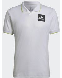 adidas - Paris Heat.Rdy Tennis Freelift Polo Shirt - Lyst