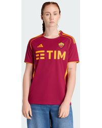 adidas - As Roma 25/26 Home Jersey - Lyst