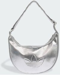 adidas - Adicolor Half Crescent Bag Metallic Pu - Lyst