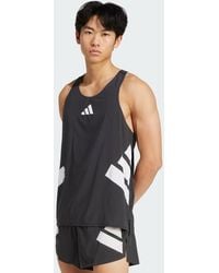 adidas - Adizero Road To Records Tank Top - Lyst