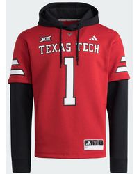 adidas - Texas Tech Home Hooded Jersey - Lyst