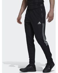 adidas Synthetic Tiro Reflective Pants in Black/White (Black) for Men - Lyst