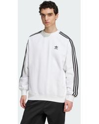 adidas Originals - Sudadera Cuello Redondo Adicolor Oversized - Lyst