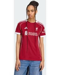 adidas - Liverpool Fc 25/26 Home Jersey - Lyst