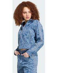adidas - Liberty London Firebird Denim Tracktop - Lyst
