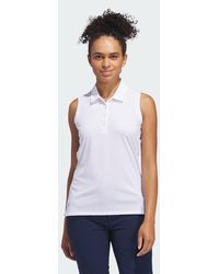 adidas - Polo sin mangas Ultimate365 Solid - Lyst