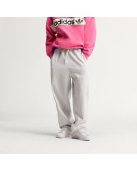 adidas - Adisignature 3 Stripes Open Hem Sweatpants - Lyst